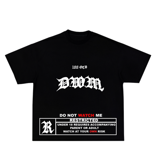 D.W.M TEE BLACK