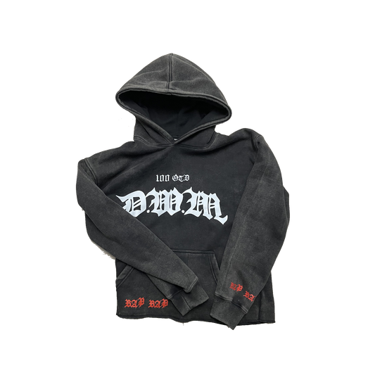 D.W.M HOODIE BLACK