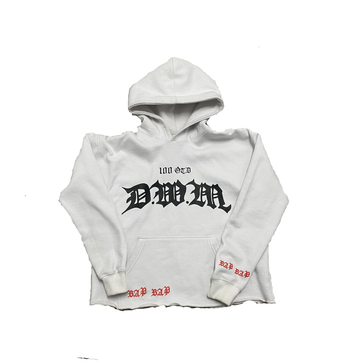 D.W.M HOODIE WHITE