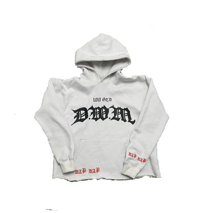 D.W.M HOODIE WHITE